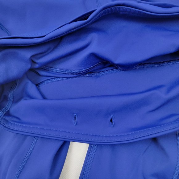 LULULEMON Womens 6 Fast & Free 7/8 Tight II Nulux BLUE Non Reflective *READ* - Picture 10 of 16